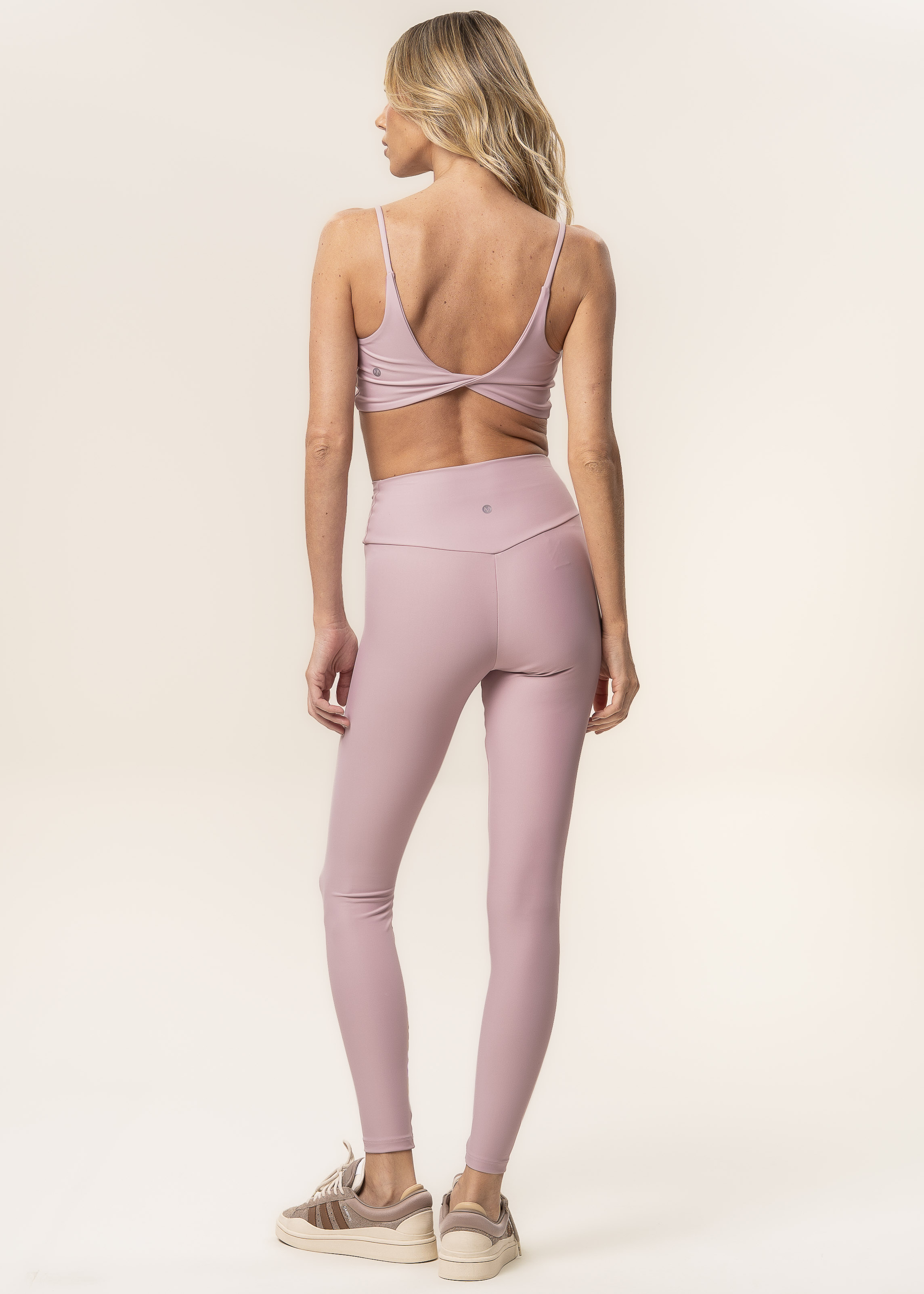 Calça Legging Wrap Shape Blushed Vivame Rosa-3 - Imagem 2