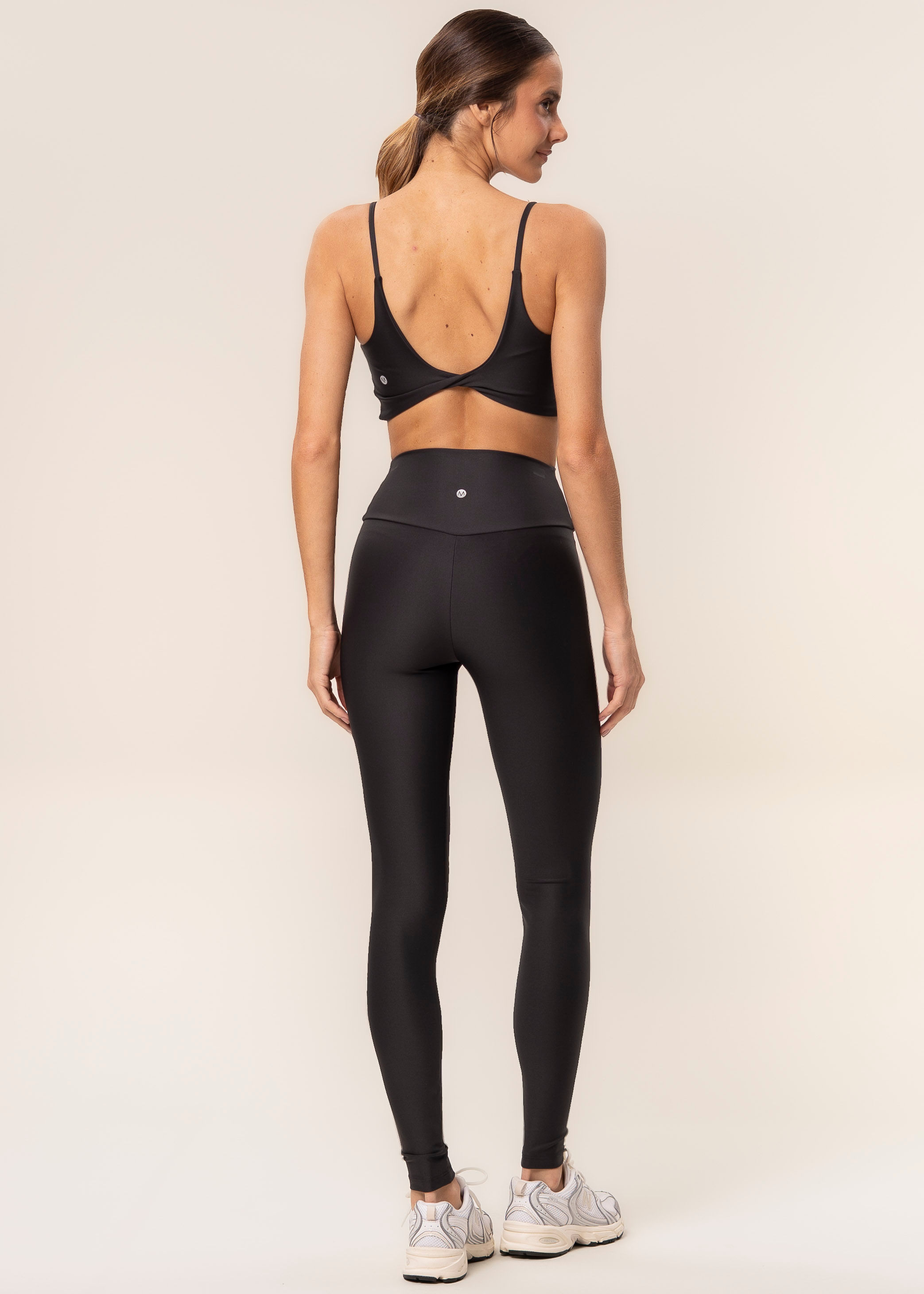 Calça Legging Wrap Shape Blushed Vivame Preto - Imagem 2