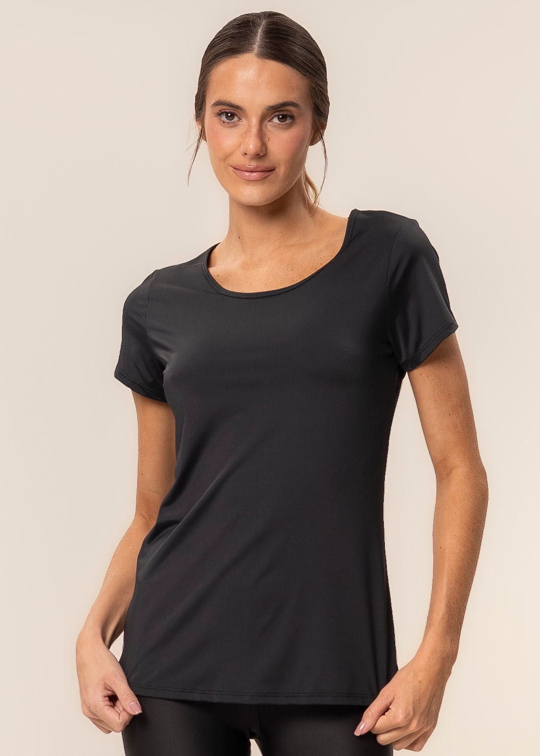 Camiseta Costas Cruzadas Blushed Vivame - Imagem 1