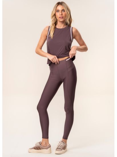 Regata Feminina Crop Line Up Vivame - Imagem 3 - Desktop