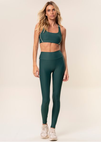 Calça Legging Seamless Shape Endurance Vivame Verde - Imagem 1