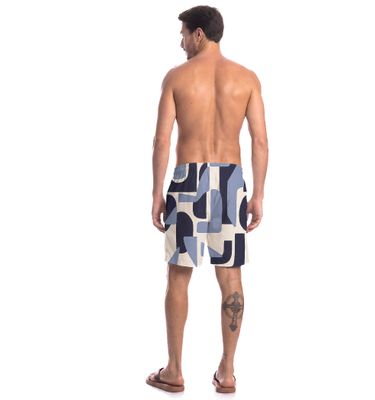 Bermuda Masculina Moacir Índigo Tombini - Imagem 2 - Mobile