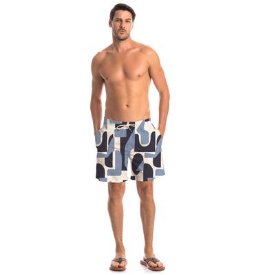 Bermuda Masculina Moacir Índigo Tombini - Imagem 3 - Mobile