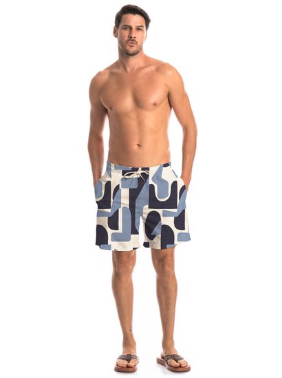 Bermuda Masculina Moacir Índigo Tombini - Imagem 3 - Desktop