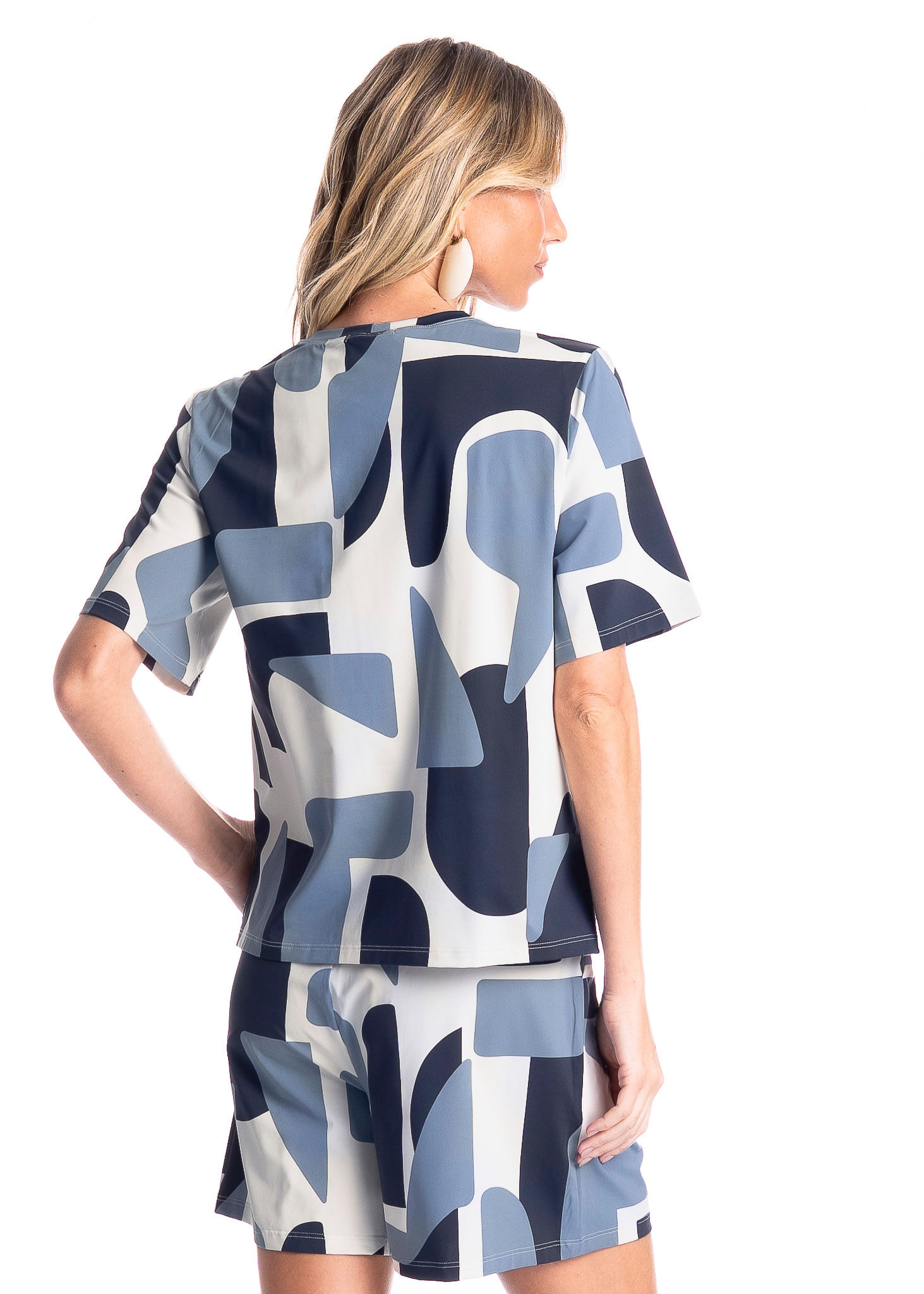Blusa Ampla Feminina Índigo - Imagem 2 - Mobile