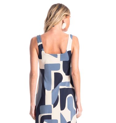 Vestido Feminino Square Índigo - Imagem 4 - Mobile