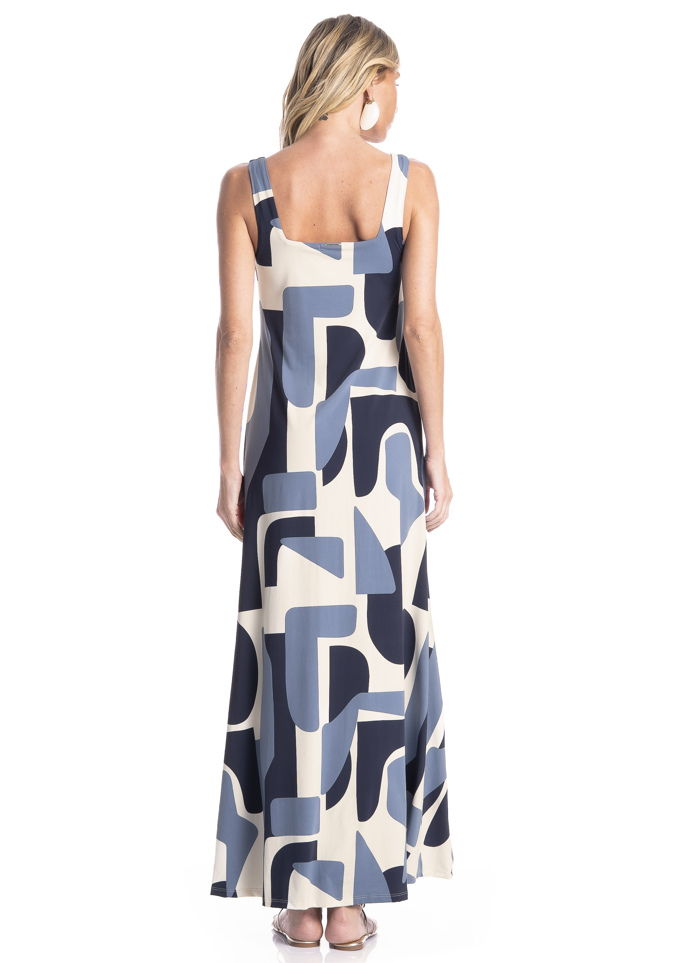 Vestido Feminino Square Índigo - Imagem 2 - Mobile