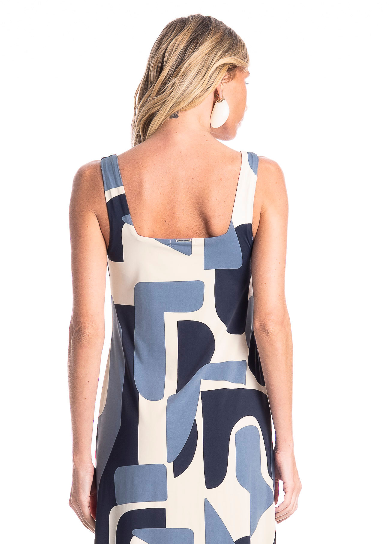 Vestido Feminino Square Índigo - Imagem 4 - Mobile