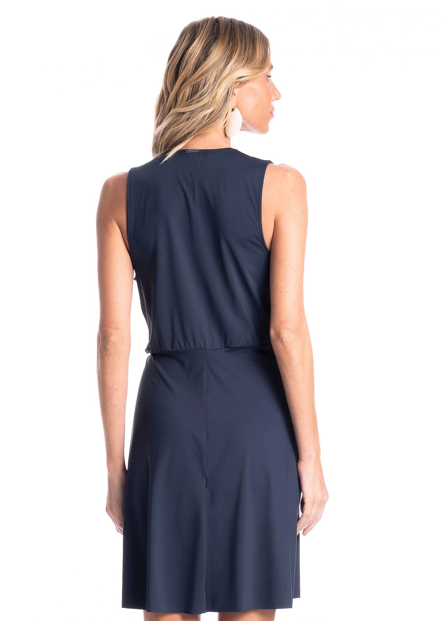 Vestido Curto Com Nó Breeze - Imagem 2 - Mobile
