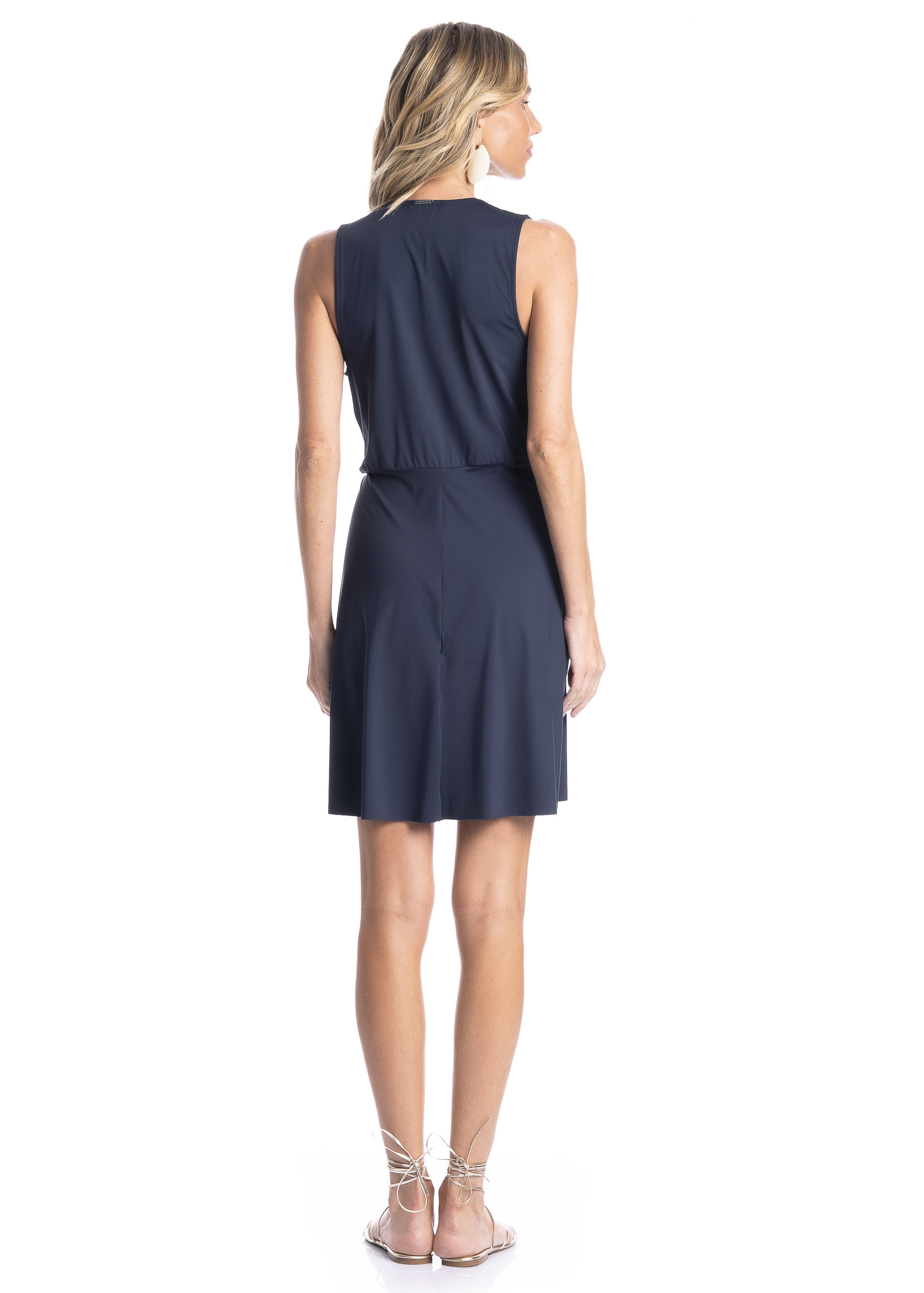 Vestido Curto Com Nó Breeze - Imagem 4 - Mobile