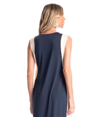 Vestido Bicolor Alongado Breeze - Imagem 4 - Mobile