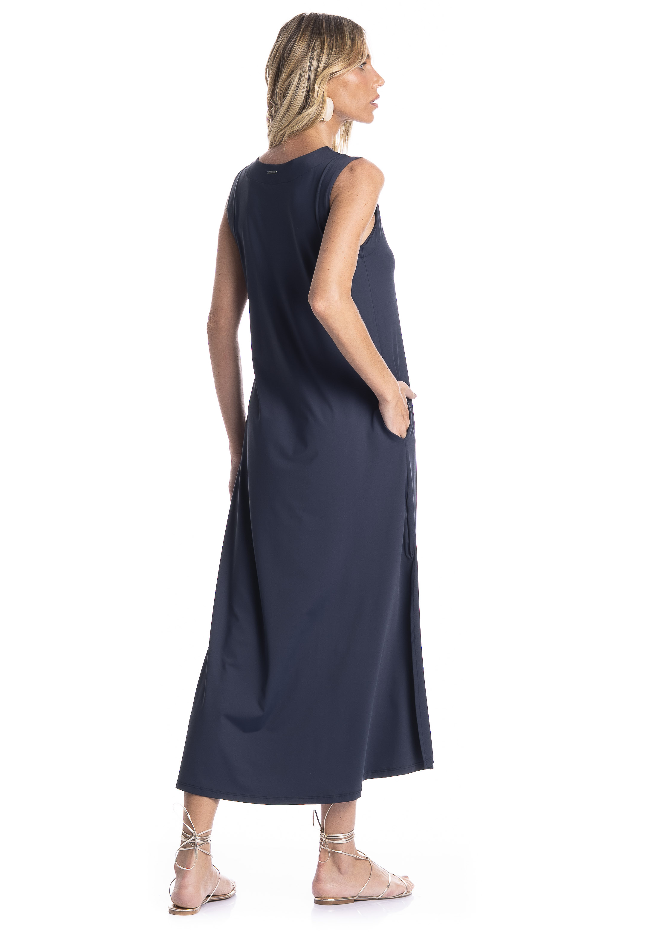 Vestido Com Bolso Vera Breeze - Imagem 2 - Mobile