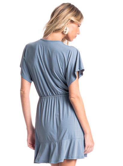 Kaftan Feminino Curto Celeste - Imagem 2 - Desktop
