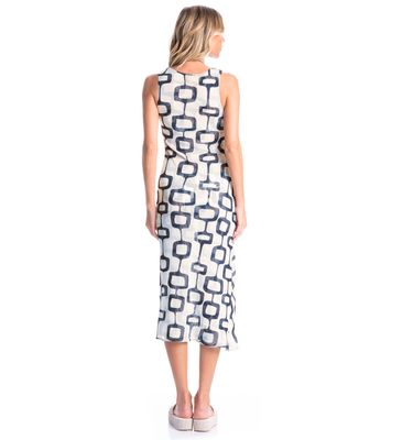 Vestido Tule Franzido Nós - Imagem 2 - Mobile