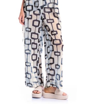Calça Feminina Em Tule Nós - Imagem 3 - Mobile