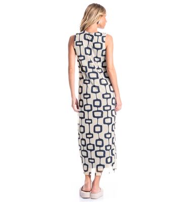 Vestido Regata Feminino Em Tule Nós - Imagem 2 - Mobile