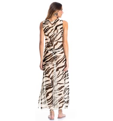 Vestido Feminino Regata Tule Riviera - Imagem 2 - Mobile