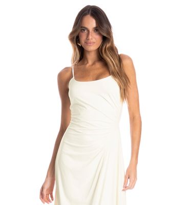 Vestido Feminino Franzido Caribe - Imagem 3 - Mobile