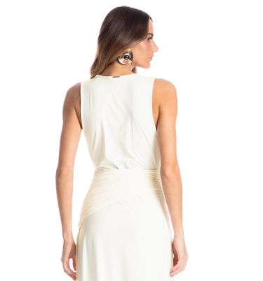 Vestido Feminino Transpassado Caribe - Imagem 4 - Mobile