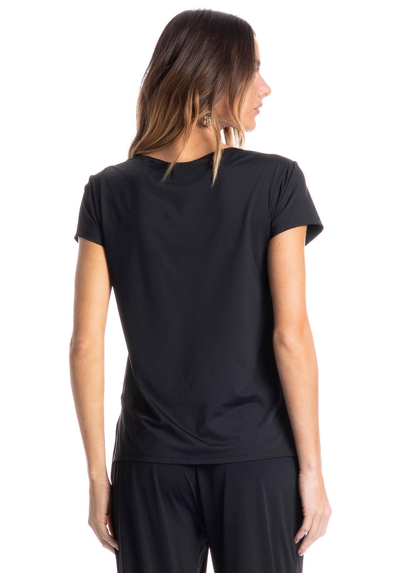 Blusa Feminina Madrid Preto - Imagem 2