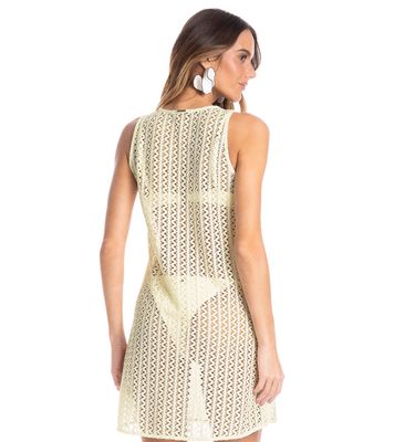 Vestido Feminino Regata Curto Oásis - Imagem 2 - Mobile
