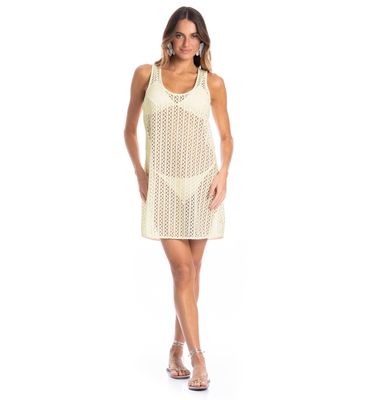 Vestido Feminino Regata Curto Oásis - Imagem 3 - Mobile