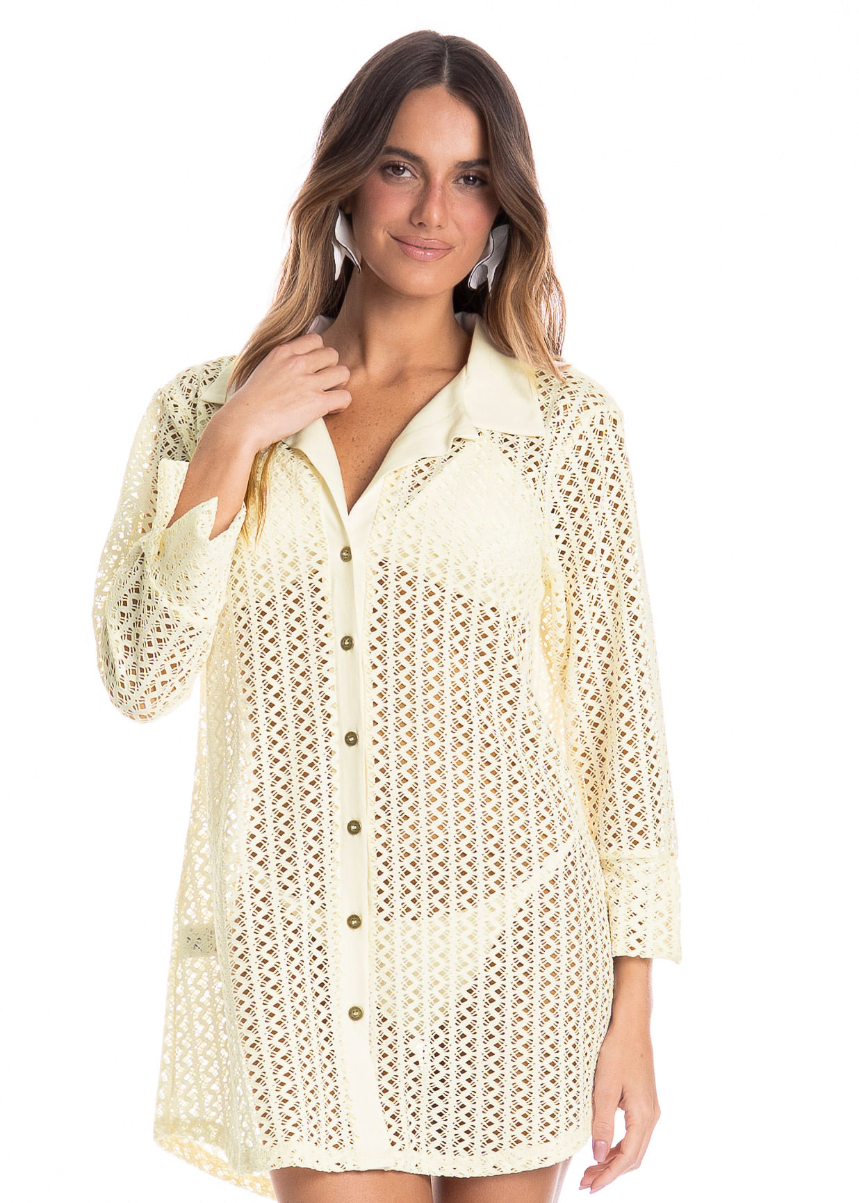 Camisa Feminina Oásis - Imagem 1