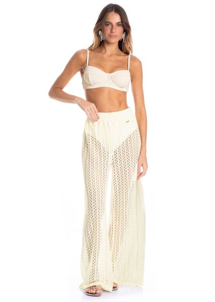 Calça Feminina Oásis Branco - Imagem 1