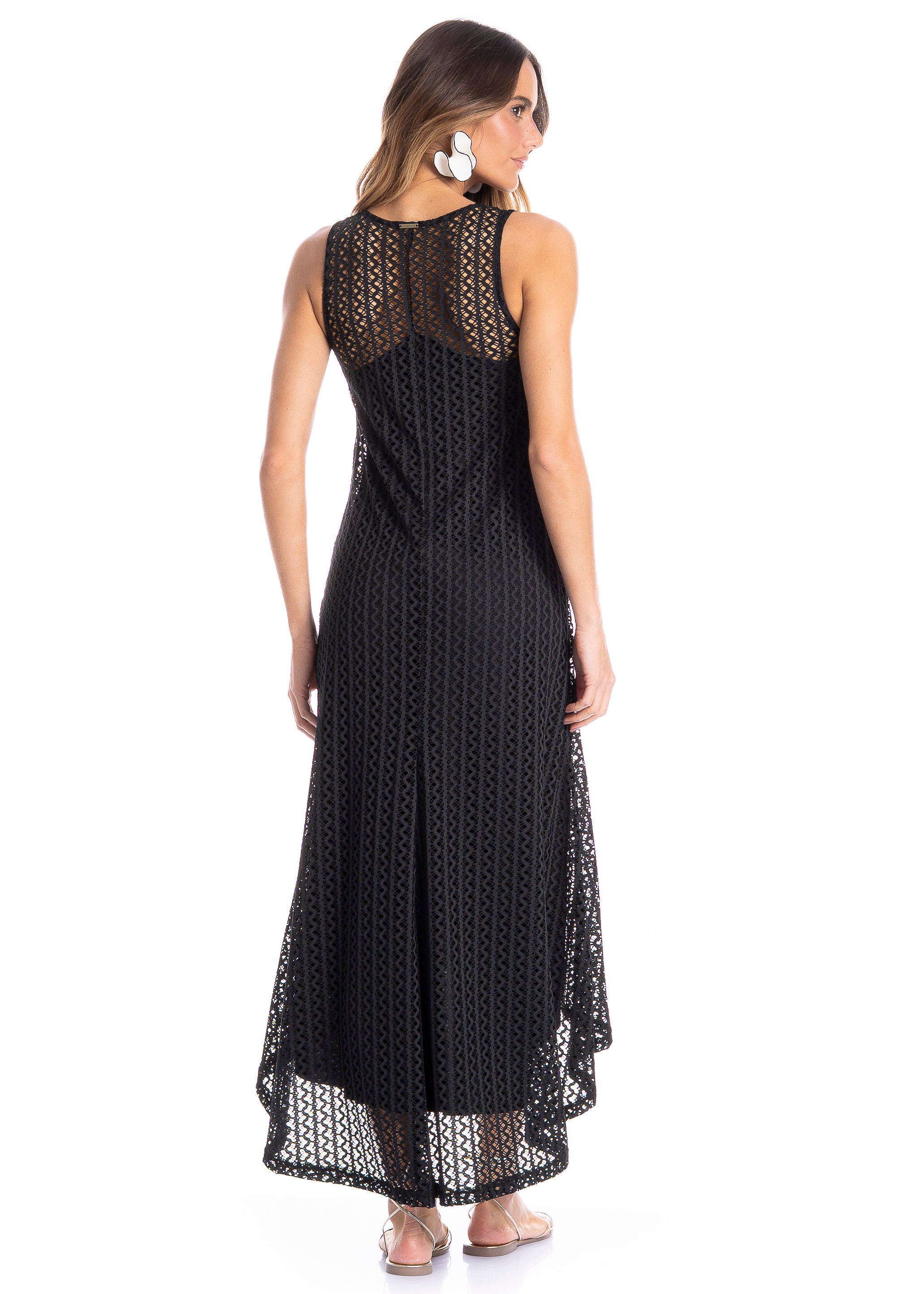 Vestido Feminino Mullet Oásis - Imagem 2 - Mobile
