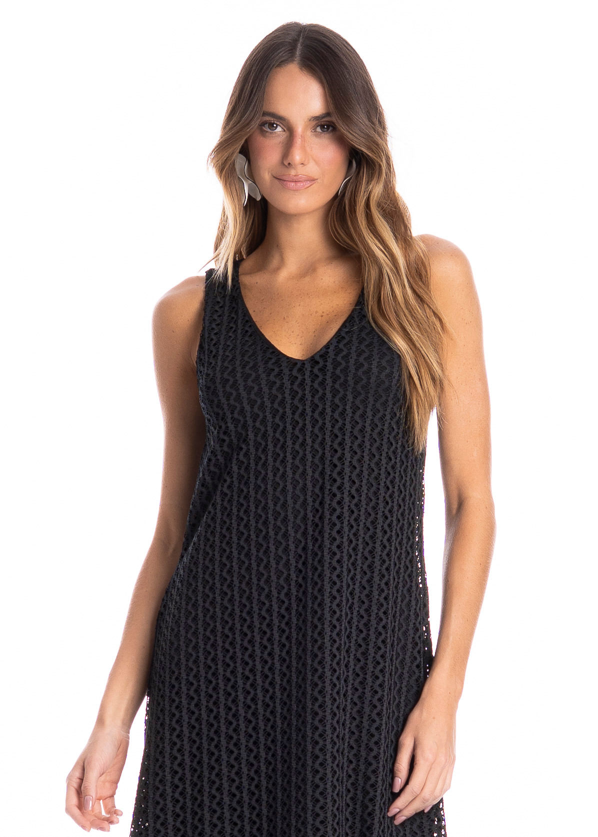 Vestido Feminino Mullet Oásis - Imagem 3 - Mobile