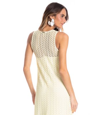 Vestido Feminino Regata Evasê Oásis - Imagem 4 - Mobile
