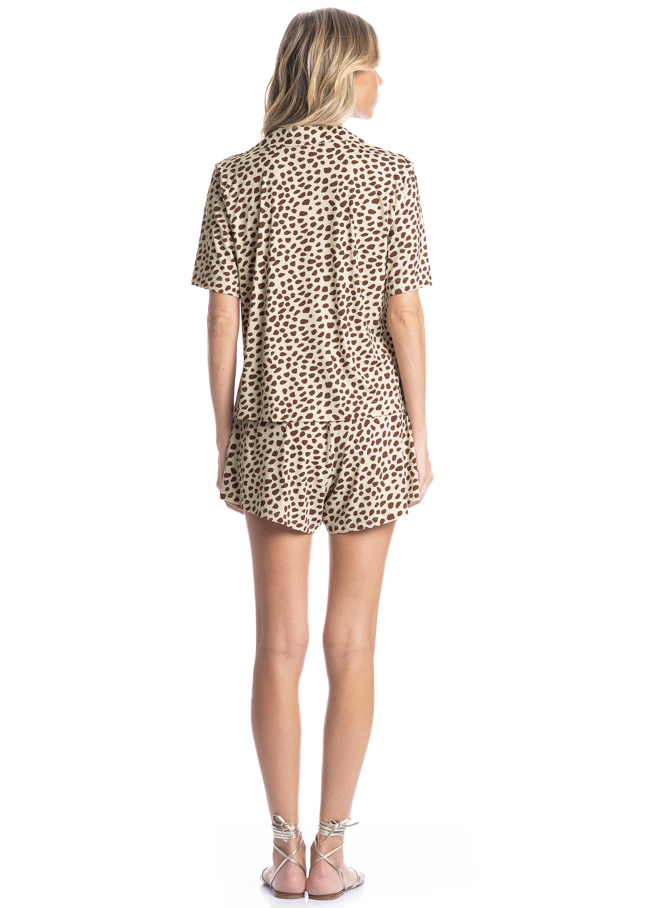 Shorts Feminino Conchas - Imagem 4 - Mobile