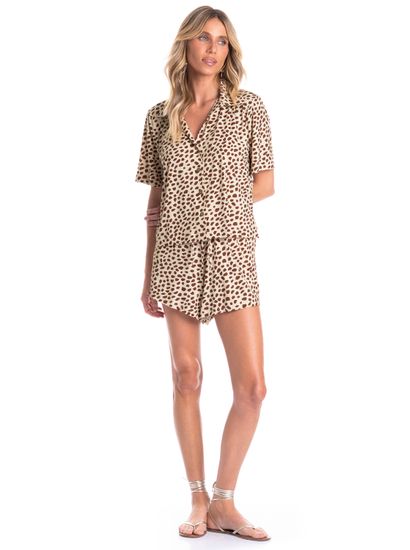 Shorts Feminino Conchas - Imagem 3 - Desktop