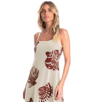 Vestido Feminino Longo Conchas - Imagem 3 - Mobile