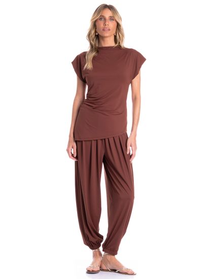 Blusa Feminina Assimétrica Essenza - Imagem 3 - Desktop
