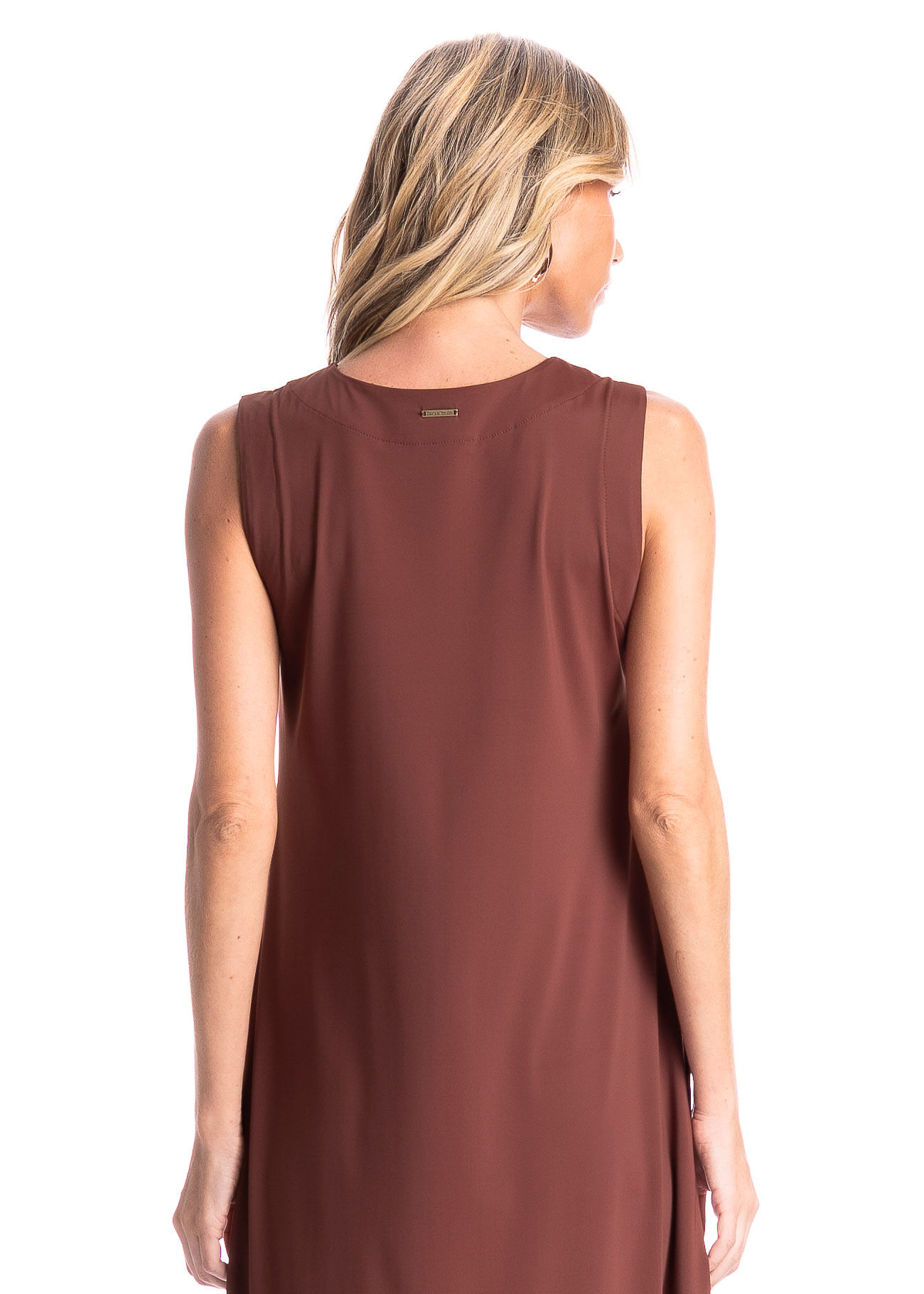 Vestido Feminino Vera Com Bolso Essenza - Imagem 4 - Mobile