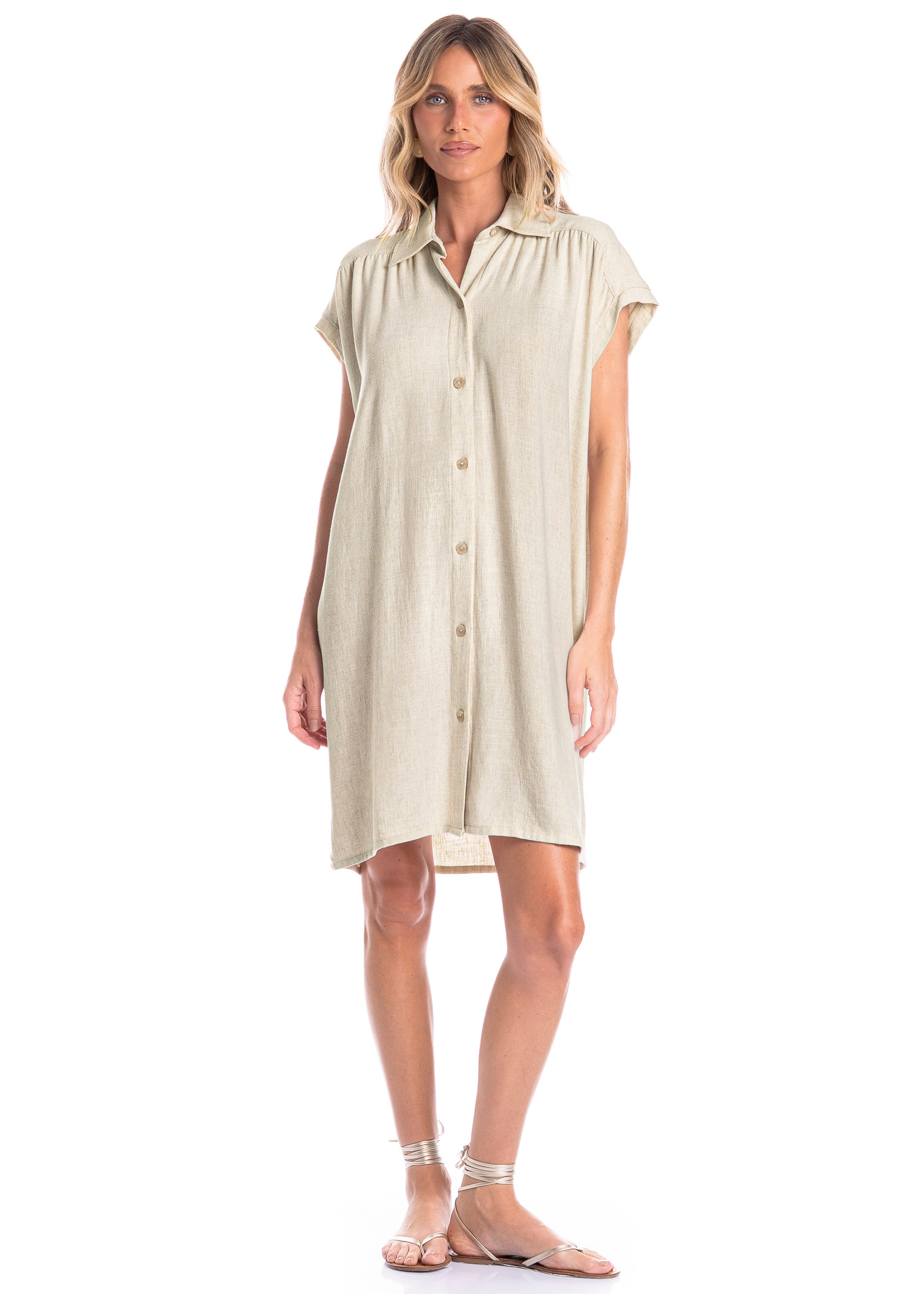 Camisa Feminina Ampla Belize - Imagem 1