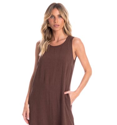 Vestido Feminino Regata Com Bolso Belize - Imagem 3 - Mobile
