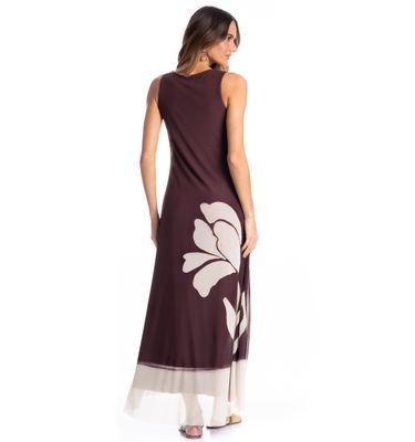 Vestido Feminino Evasê Toscana - Imagem 2 - Mobile