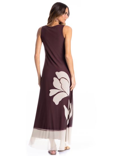 Vestido Feminino Evasê Toscana - Imagem 2 - Desktop