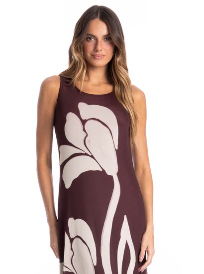 Vestido Feminino Evasê Toscana - Imagem 3 - Desktop