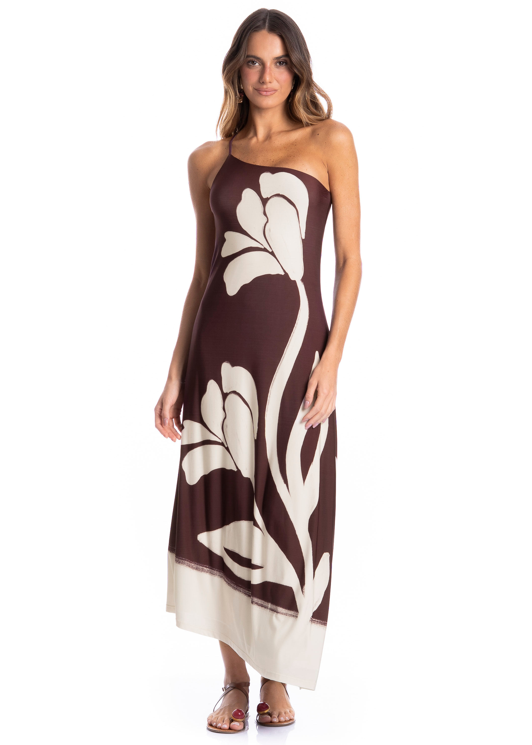 Vestido Assimétrico Alcinha Toscana - Imagem 1