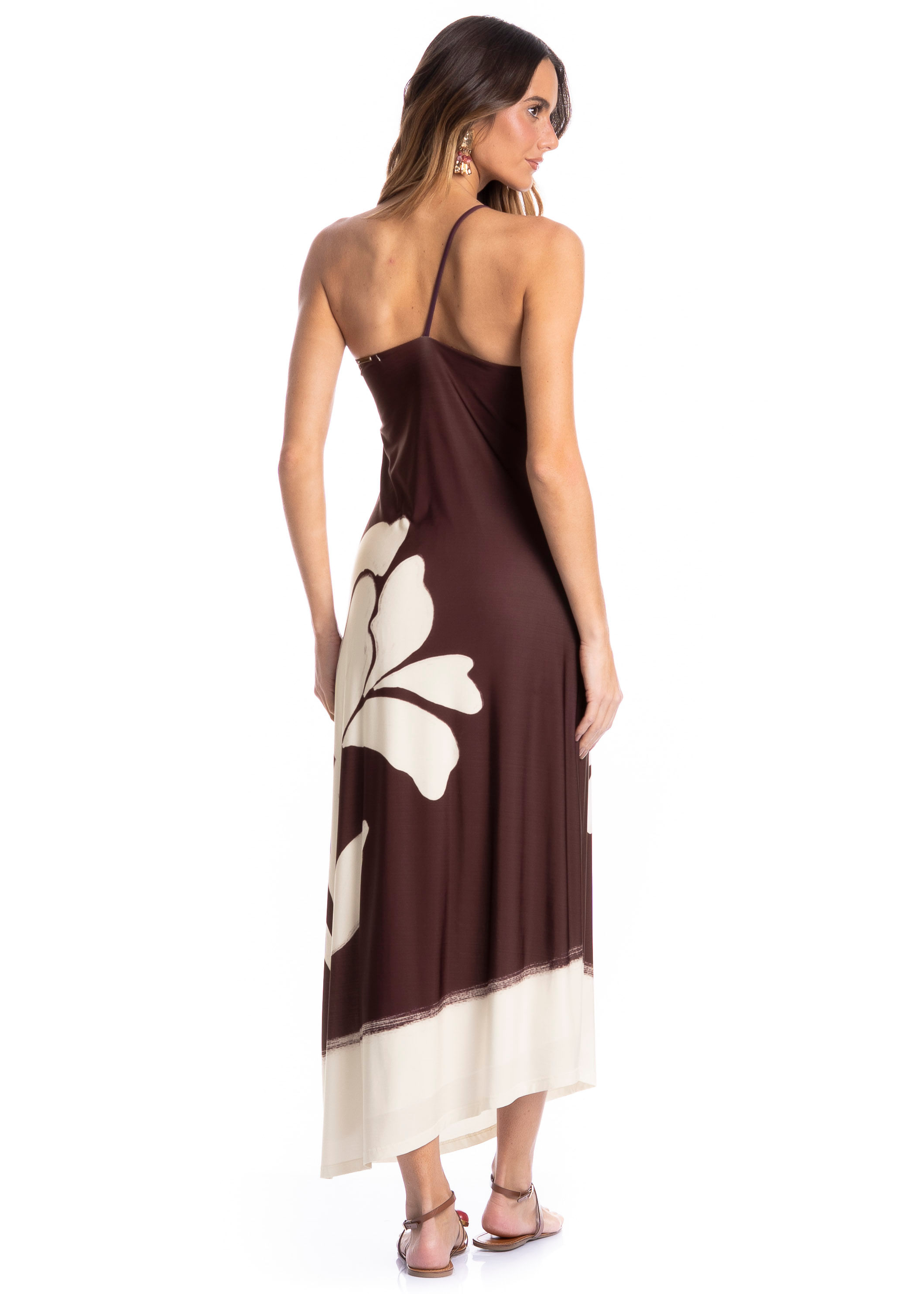 Vestido Assimétrico Alcinha Toscana - Imagem 2 - Mobile