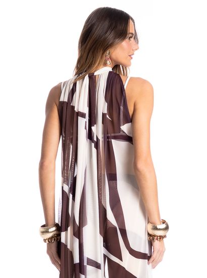 Blusa Feminina De Tule Litorânea - Imagem 2 - Desktop