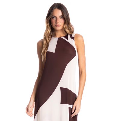 Vestido Em Tule Com Forro Litorânea - Imagem 3 - Mobile