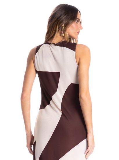 Vestido Em Tule Com Forro Litorânea - Imagem 4 - Desktop