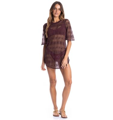 Vestido Feminino Curto Com Manga Barolo - Imagem 3 - Mobile