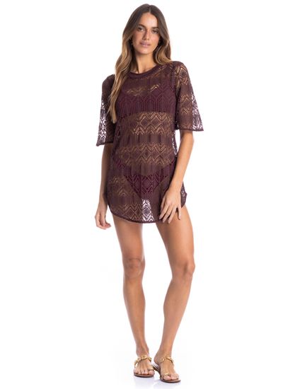 Vestido Feminino Curto Com Manga Barolo - Imagem 3 - Desktop