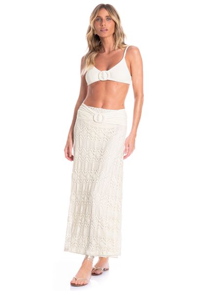 Saia Feminina Barolo Branco - Imagem 1