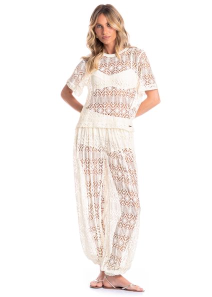 Calça Feminina Aladim Barolo Branco - Imagem 1